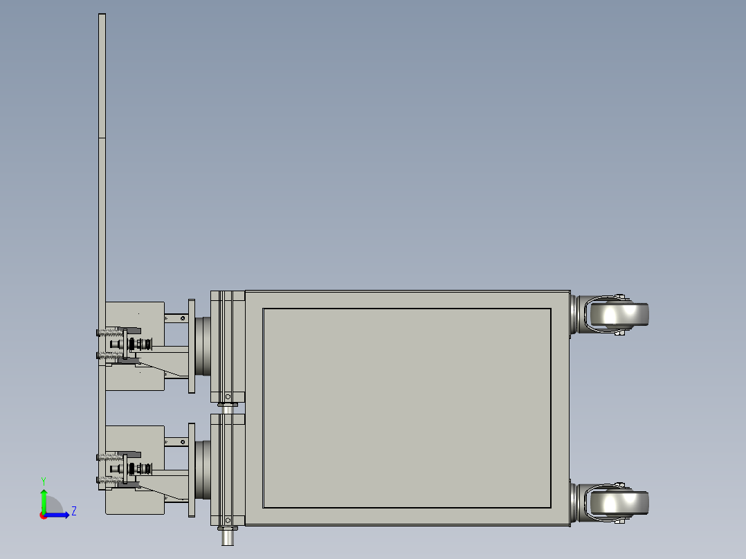 取料机构左视图