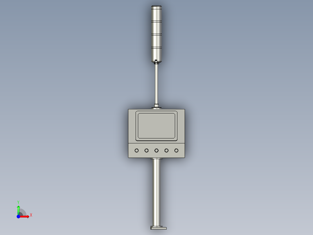 CB-旋转箱体前视图