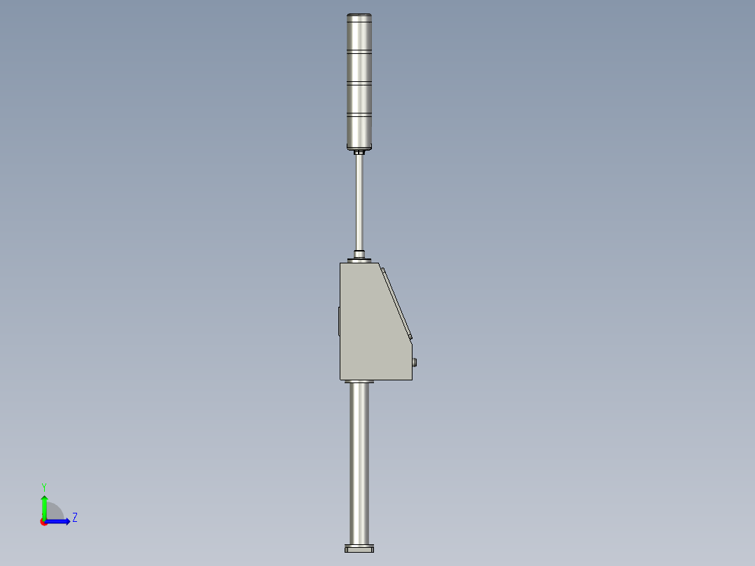CB-旋转箱体左视图
