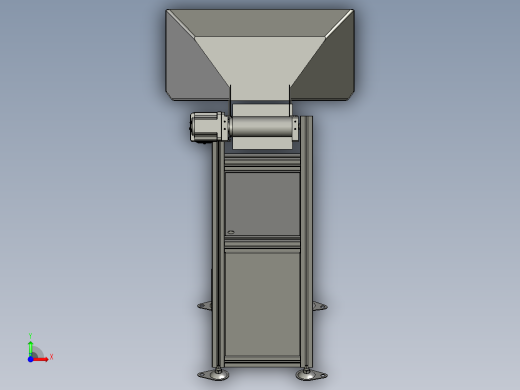 HLCY02-02-00-00平皮带爬坡机提升前视缩略图