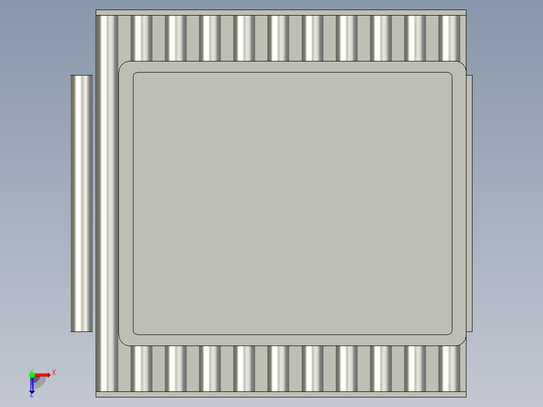 H-YL-0000-旋转部分组装体俯视图