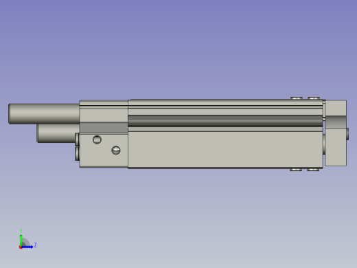 滑台气缸DGSL-16-40-PAFESTO左视缩略图