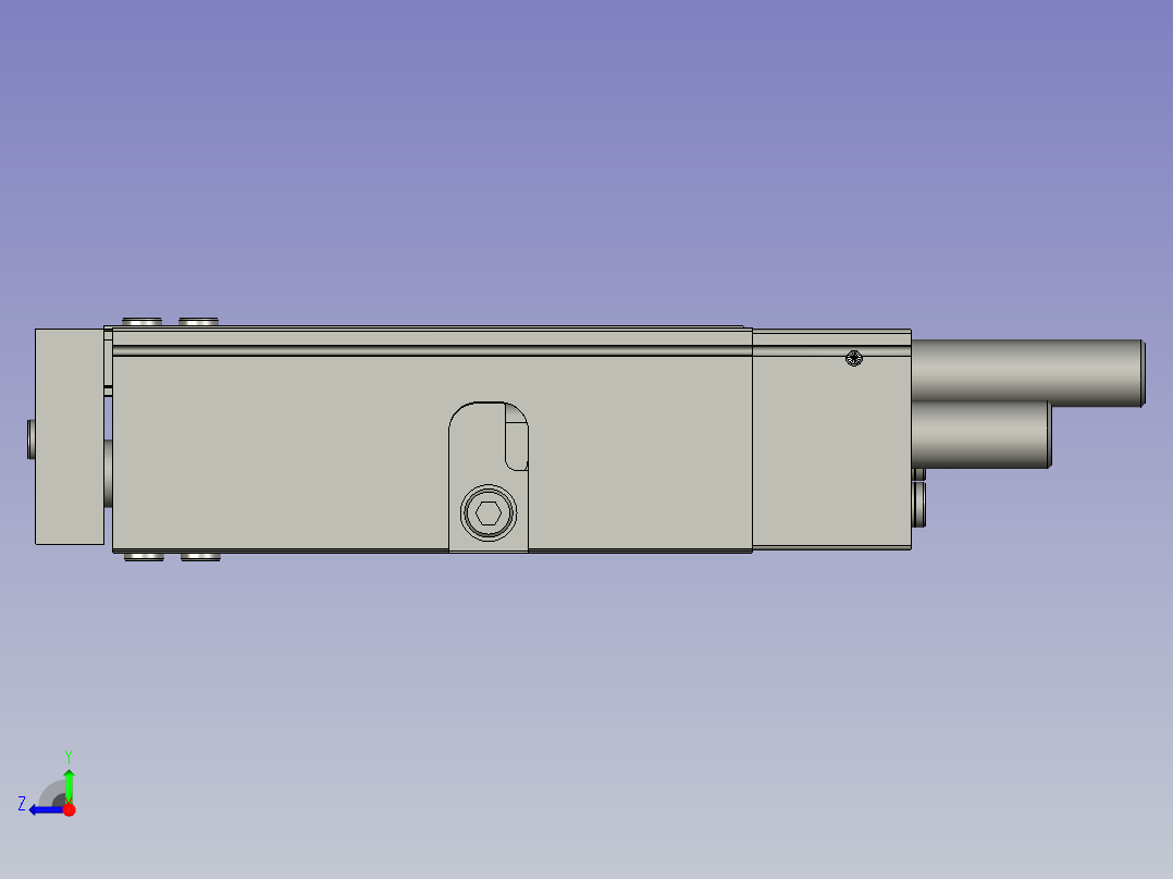 滑台气缸DGSL-16-40-PAFESTO右视图