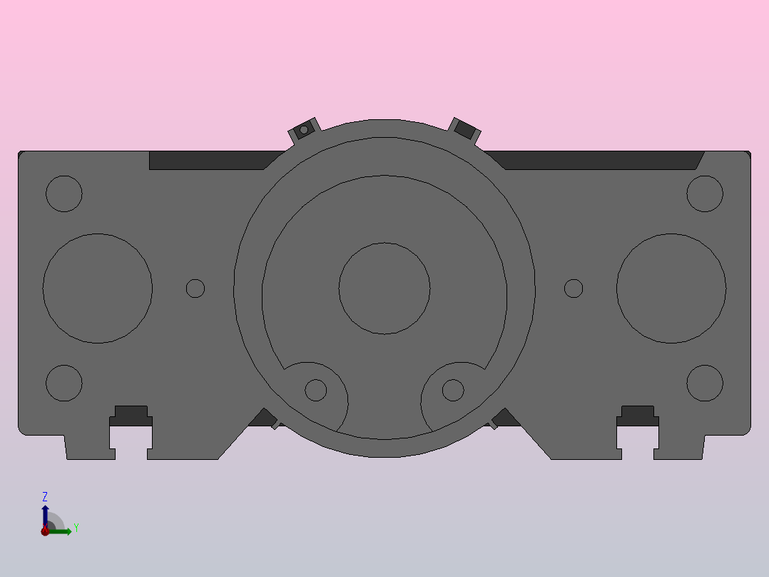 FS-MGP系列气缸[FS-MGPM100-50]后视图