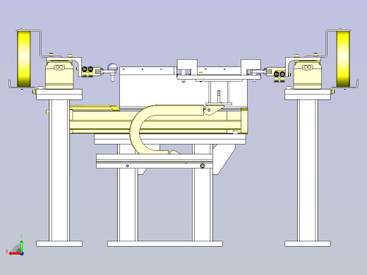 一种均分切断机构3D图纸后视缩略图