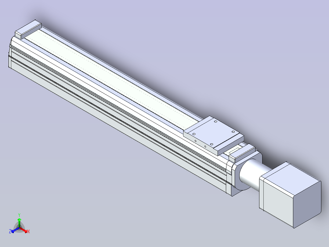 SMN35-ME配步进电机模组[SMN35-200L-ME]主视图