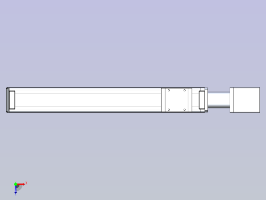SMN35-ME配步进电机模组[SMN35-200L-ME]俯视缩略图