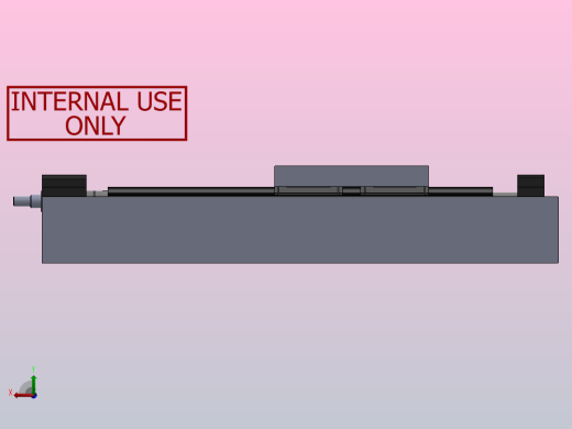 丝杆滑轨模组线性运动轴后视缩略图