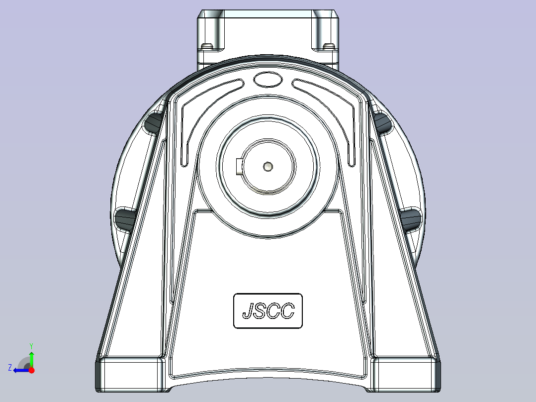 JSCC变频减速电机 f1500h01-U右视图