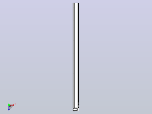 皮带直线轴半封闭可选导轨TPA-HNB-175D-140-L2900-RU-C-P75-N3俯视缩略图