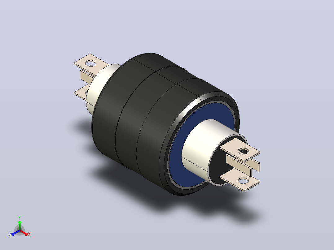 四导体滑环主视图
