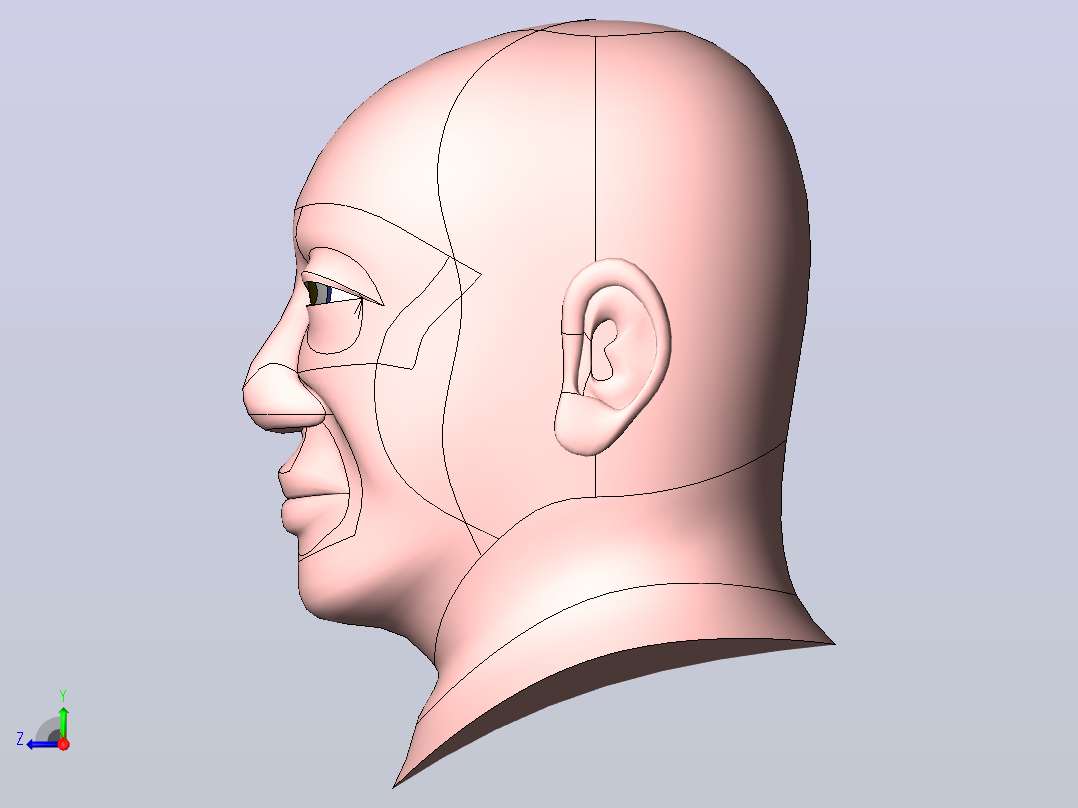 3D打印模型：小黄人+光头右视图