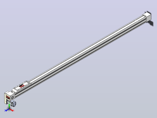 伺服电机集成皮带传动直线执行器TPA-OCB-80-140-L2150-LP-P40-N3