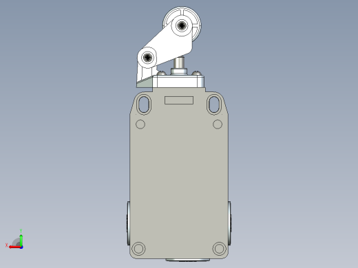 YBLX-P1_303_1E行程开关三维模型202107后视缩略图
