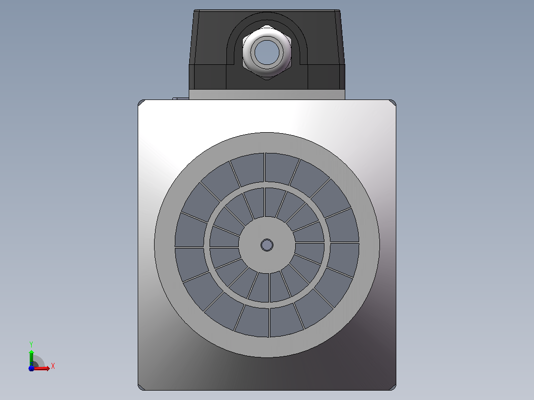 DS71D-CF30(中线盒) 精密锯切电机[DS71D-S03P3.00-SCF30]前视图