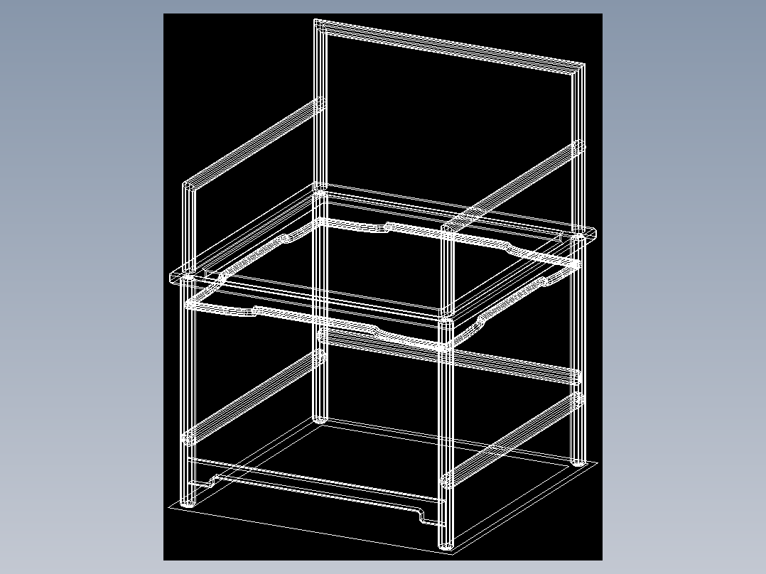 室内家具和灯具等的模型十四-K-C13