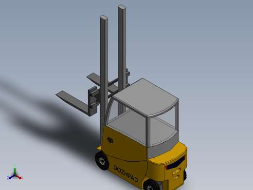 叉车SW2016含特征