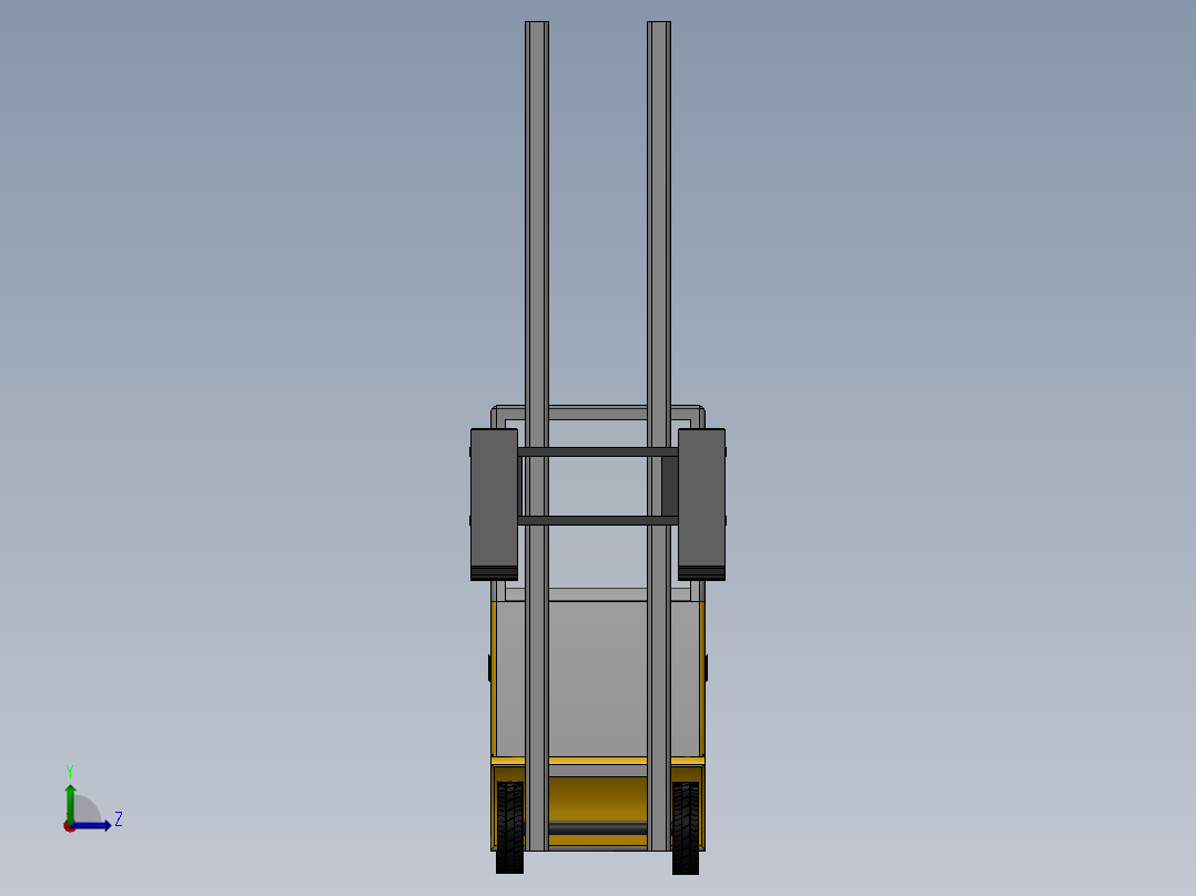 叉车SW2016含特征左视图