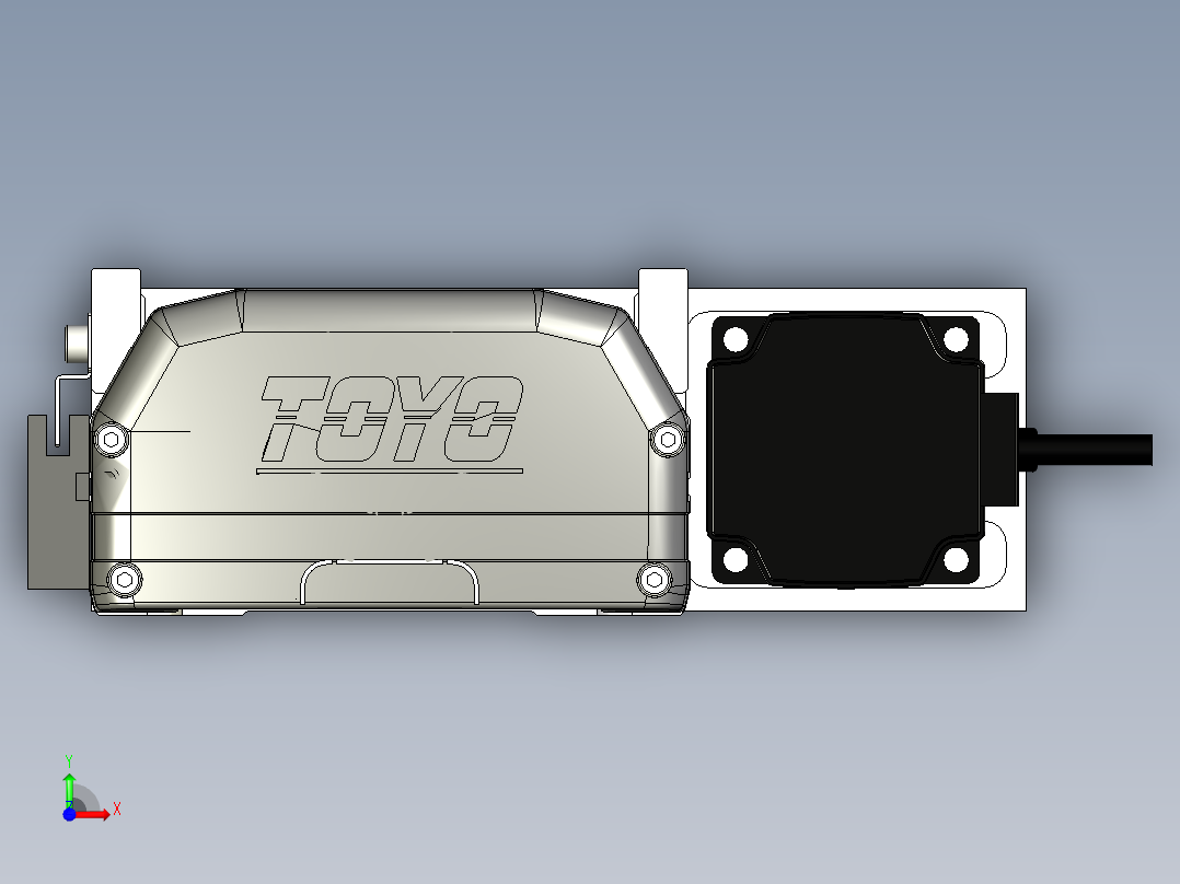 Toyo东佑达直线模组-ETH14-800-BR-200W前视图