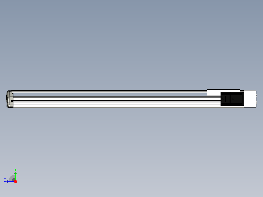 Toyo东佑达直线模组-ETH14-800-BR-200W右视图