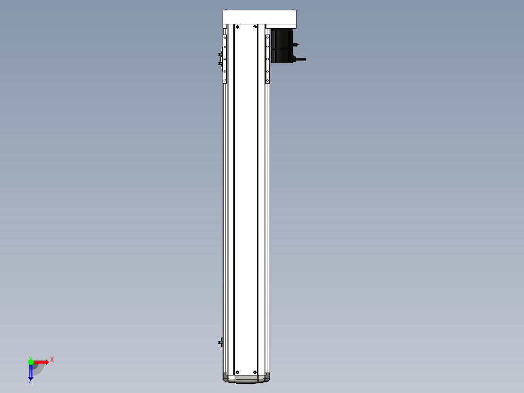 Toyo东佑达直线模组-ETH14-800-BR-200W俯视图