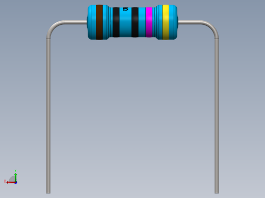 电容器 二极管 电阻器-Resistor 470 Ohm 1 Watt后视缩略图
