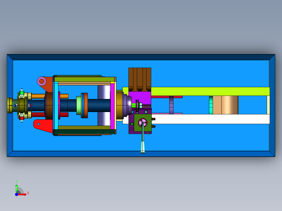 木工合金园锯片磨齿机前视图