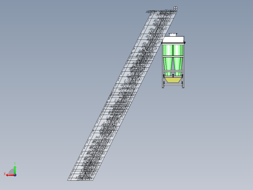 10马力旋风分离器后视缩略图