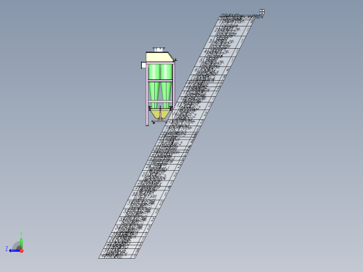 10马力旋风分离器右视缩略图