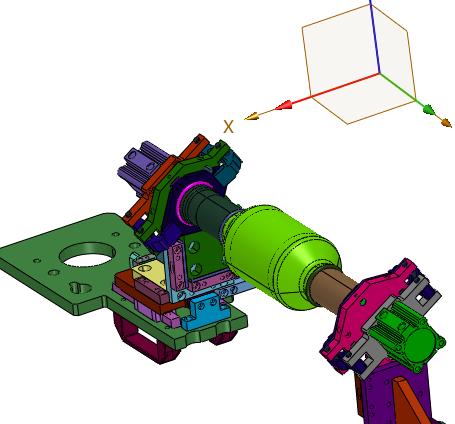 排气管自动焊接法兰工装