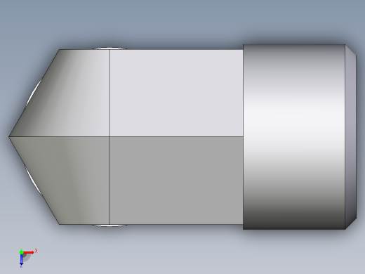 卡套式工业通用硬管接头EO_Male_stud_elbow_WE12LR71X俯视缩略图