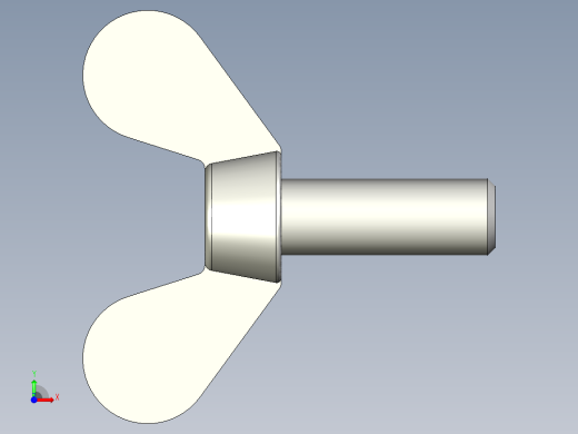 带耳螺钉-DIN_316_Wing_screws_5x0.8x14-11.6-9_26_2.3_13_5.stp前视缩略图