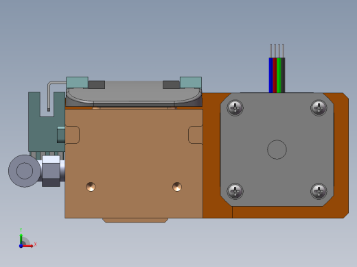 MCH丝杆全封闭MCH5M-BR-42前视缩略图