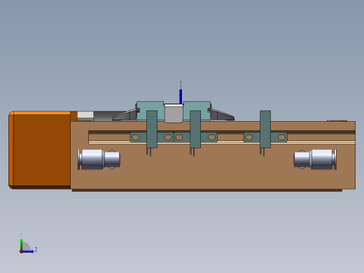 MCH丝杆全封闭MCH5M-BR-42左视缩略图