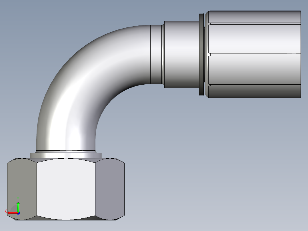1C73系列-24°重型90°头后视图