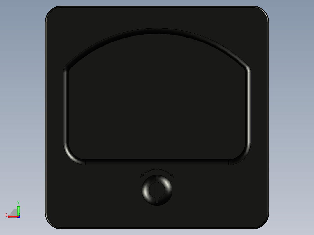 +-2.5毫安苏联制造的毫安培表后视图