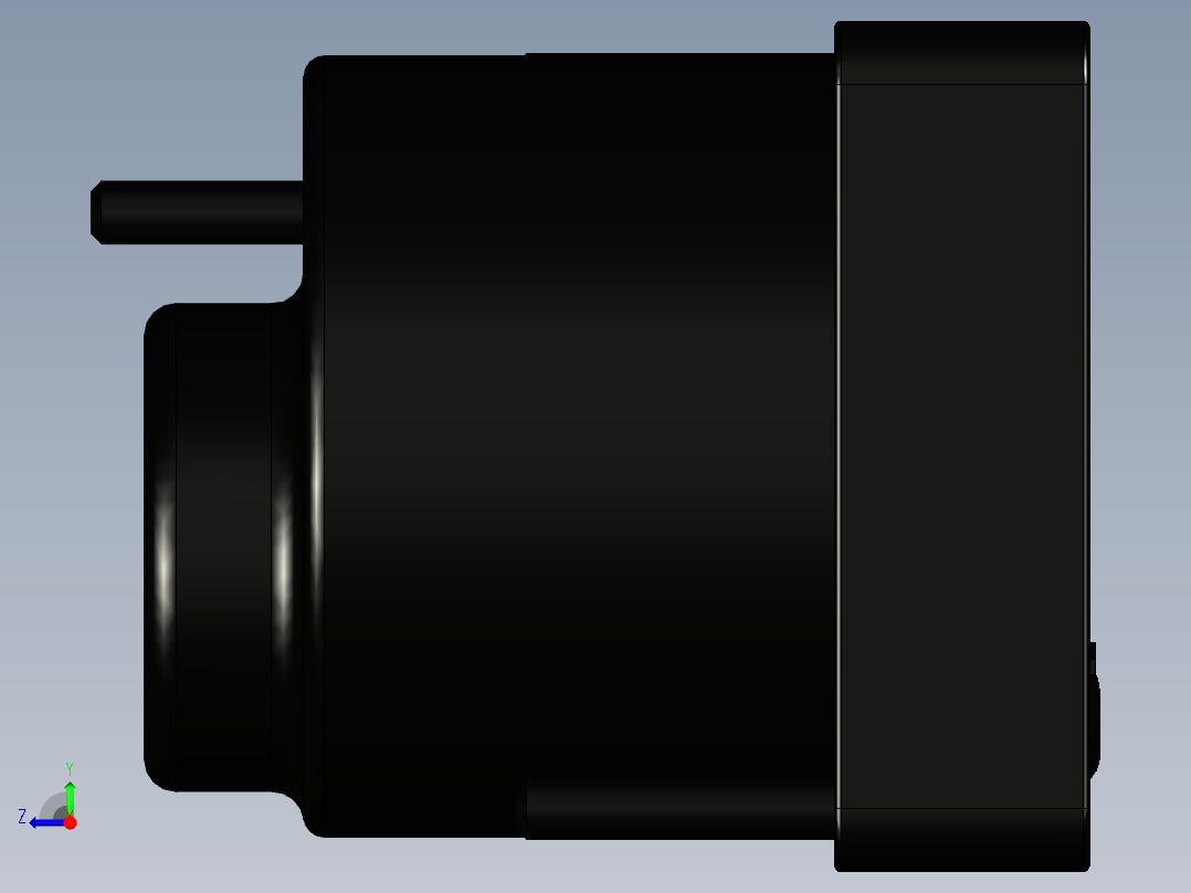 +-2.5毫安苏联制造的毫安培表右视图
