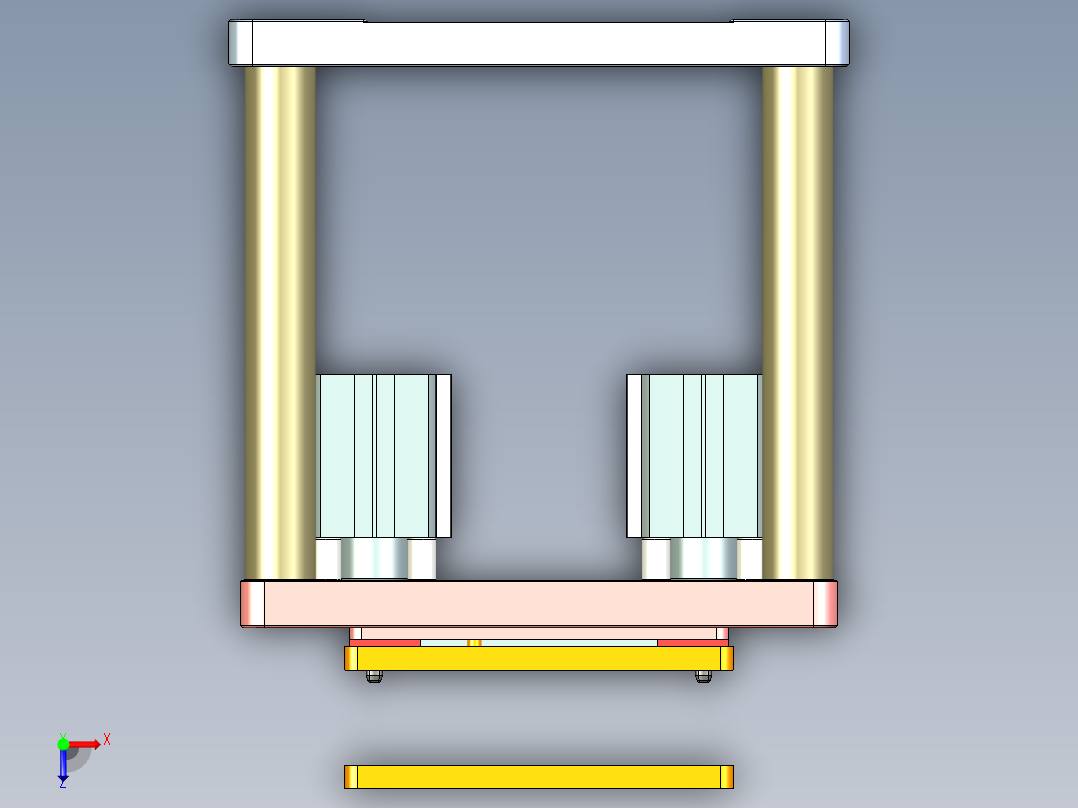 T305-AJ-CNC4-0621俯视图