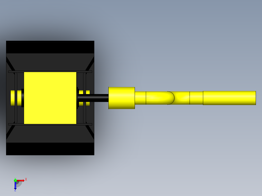 手摇式升降支腿模型443018==10俯视图