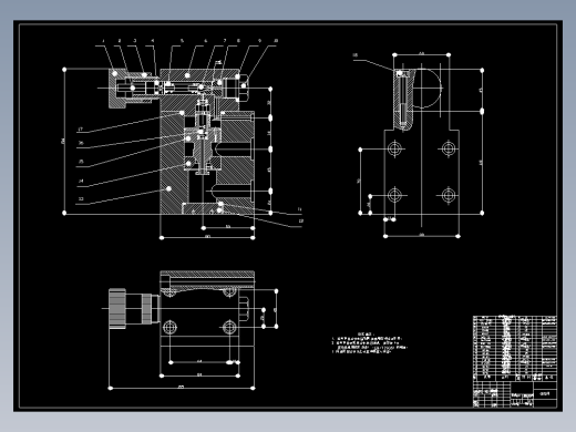 消防设备溢流阀设计含8张CAD图