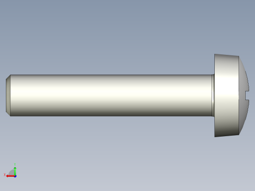 Cross_recessed_head-M3-15-15-2.5-6-3.5.stp螺钉-后视缩略图