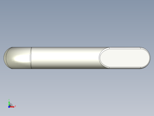 取手(塑膠)BD-3D多系列多零件图纸模型前视缩略图