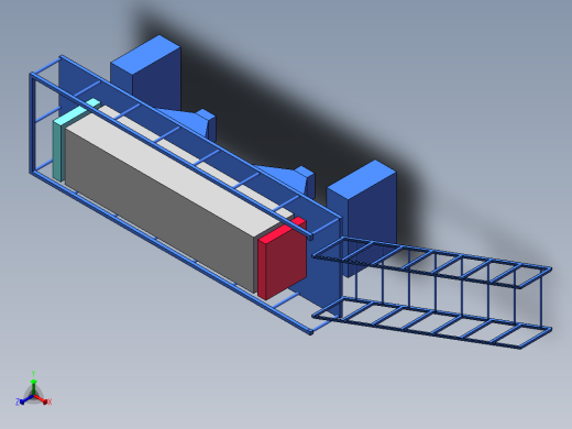 压滤机正等轴测缩略图