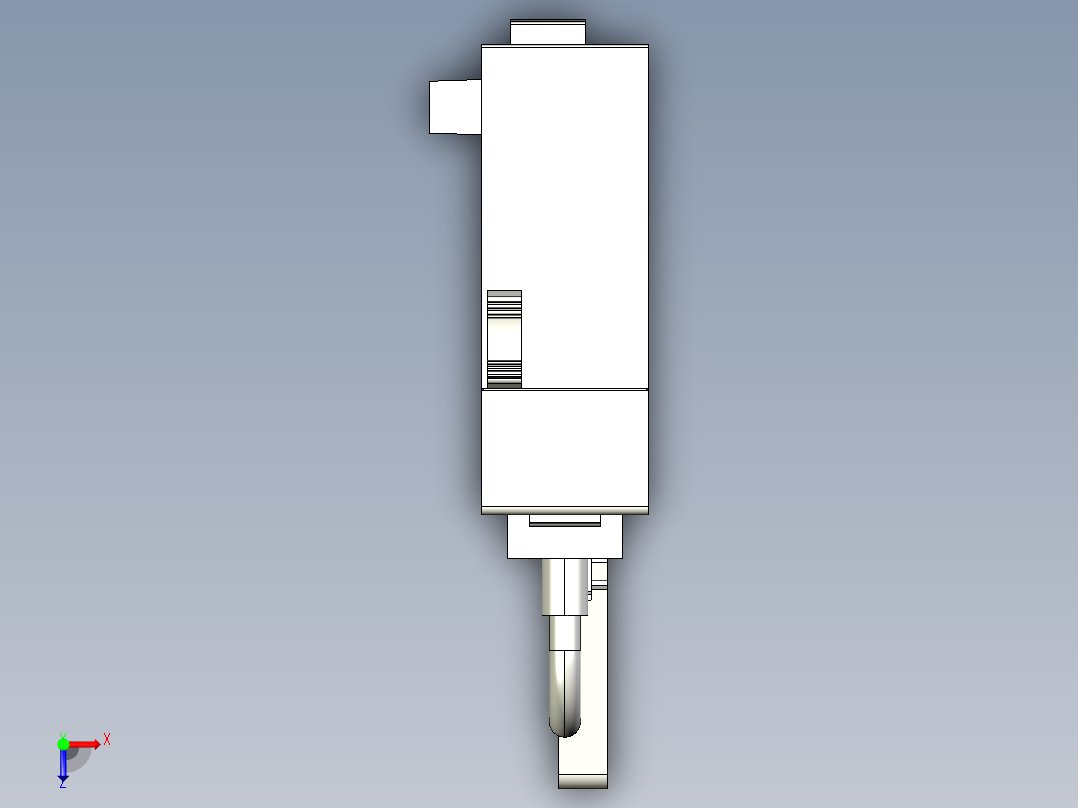 基恩士KV-H20S_kc图纸模型俯视图