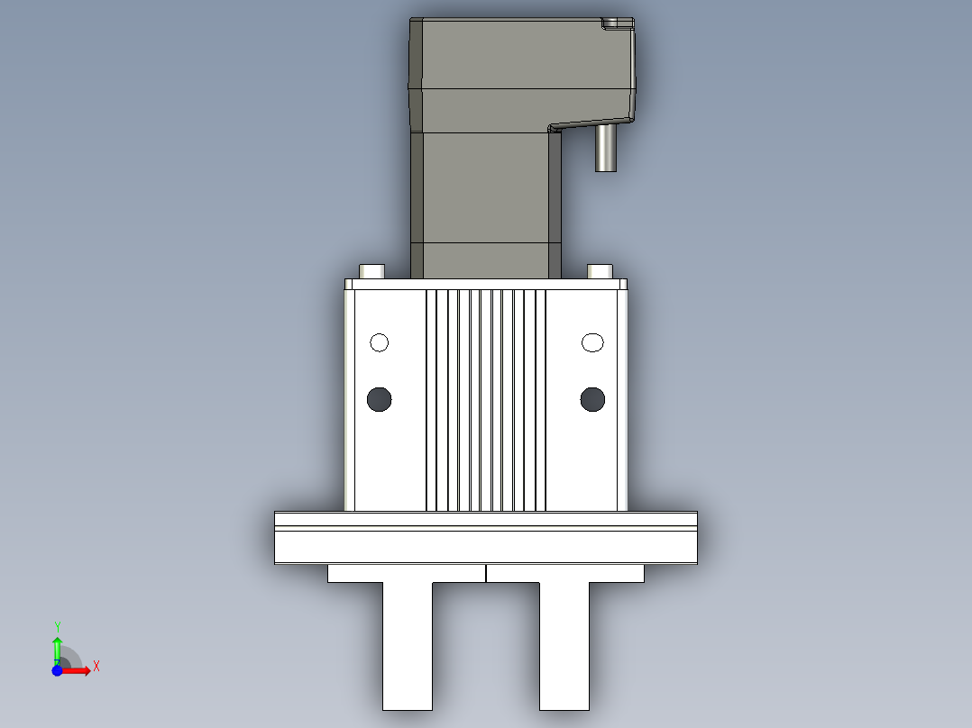 威洛博模组LEF40-S30-Q前视图