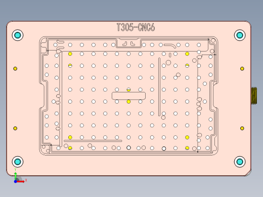 T305-CNC6笔记本CNC工装夹具三维模型-0524前视缩略图
