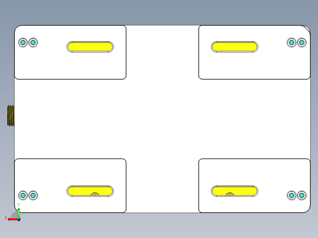 T305-CNC6笔记本CNC工装夹具三维模型-0524后视图
