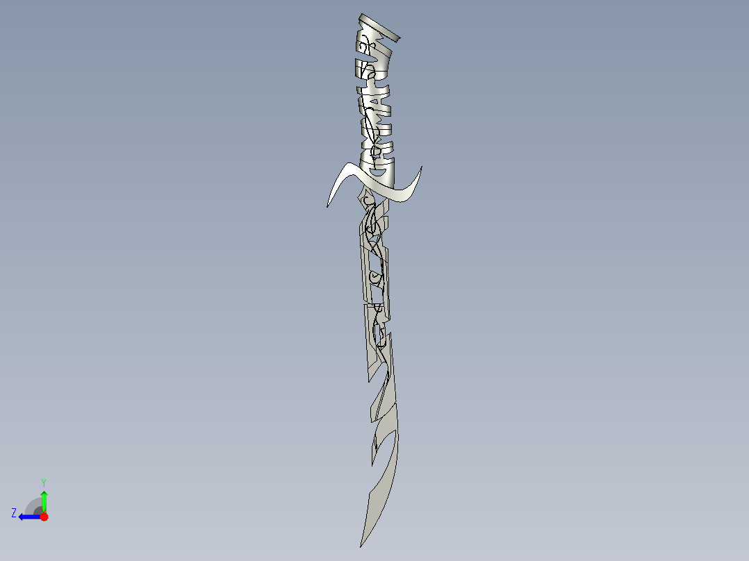 剑、宝剑(172)右视图