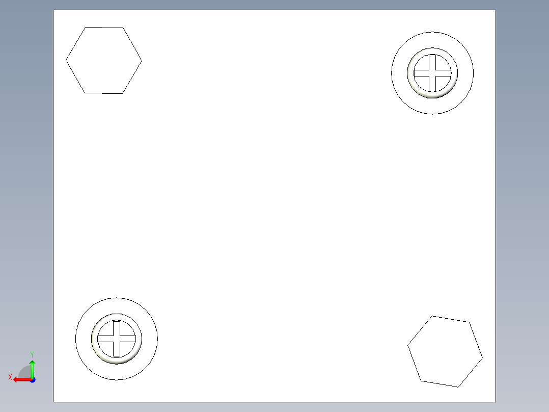 德力西电气LD11-25 红 圆平形后视图