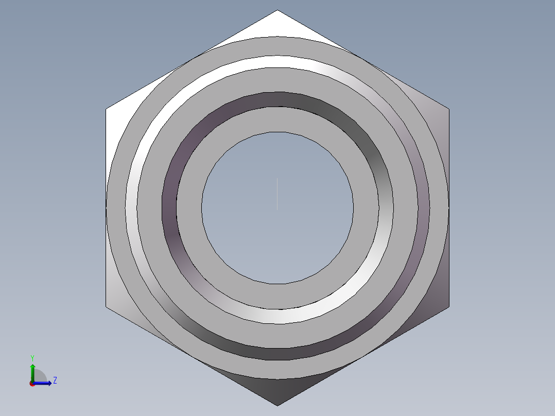 英制锥管螺纹直接头、1DT-24-08SP左视图